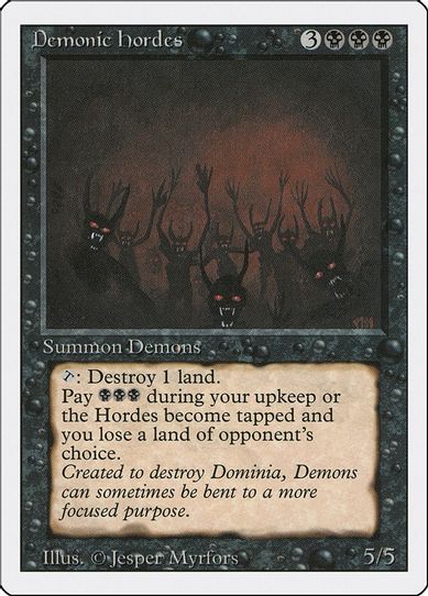 Demonic Hordes [Revised Edition]