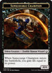 Sunscourge ChampionZombie Double-sided Token [Hour of Devastation]