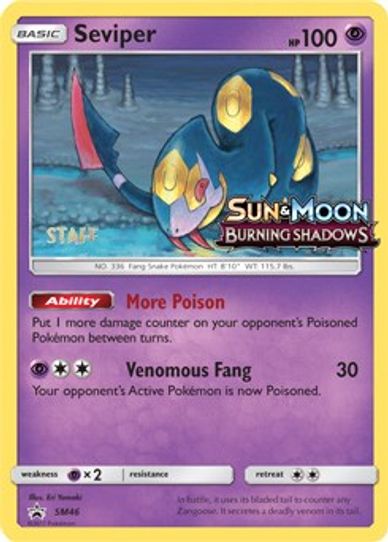 Seviper - SM - Staff Prerelease Promo (SM46) [SM Promos]