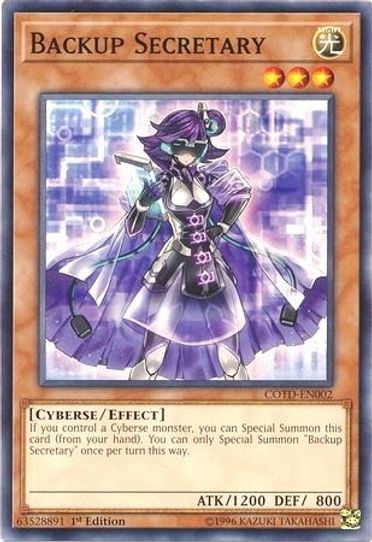 Backup Secretary (COTD-EN002) [Code of the Duelist]