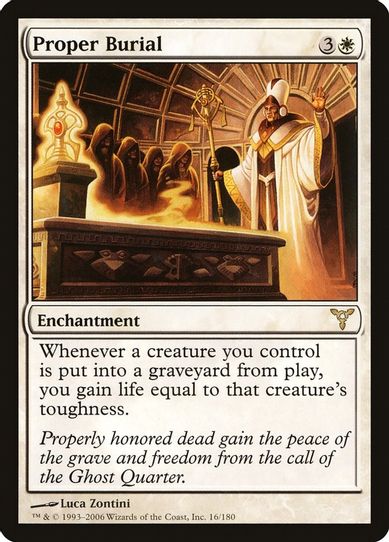 Proper Burial (16) [Dissension]