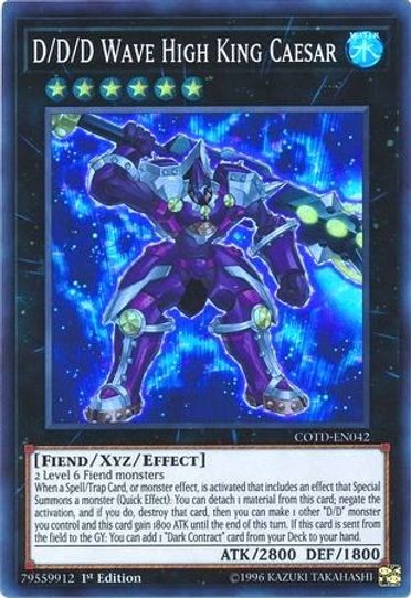 D/D/D Wave High King Caesar (COTD-EN042) [Code of the Duelist]