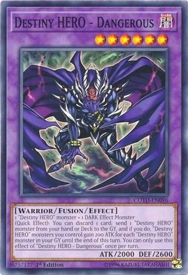 Destiny HERO - Dangerous (COTD-EN096) [Code of the Duelist]