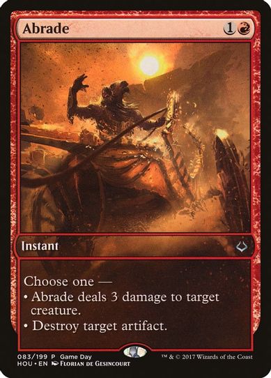 Abrade (83) [Game Day & Store Championship Promos]