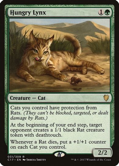 Hungry Lynx (31) [Commander 2017]