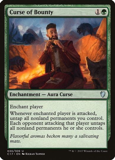 Curse of Bounty (30) [Commander 2017]