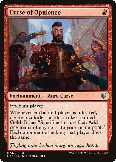 Curse of Opulence (24) [Commander 2017]