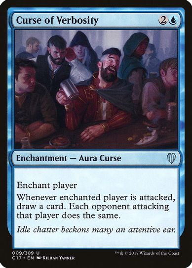 Curse of Verbosity (9) [Commander 2017]