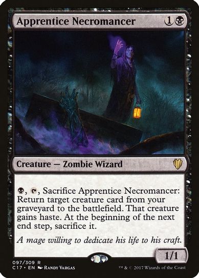 Apprentice Necromancer (97) [Commander 2017]