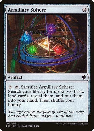 Armillary Sphere (203) [Commander 2017]