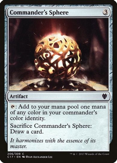 Commander's Sphere (206) [Commander 2017]