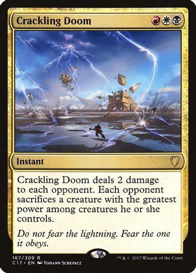 Crackling Doom (167) [Commander 2017]