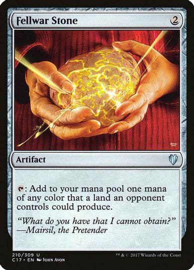 Fellwar Stone (210) [Commander 2017]