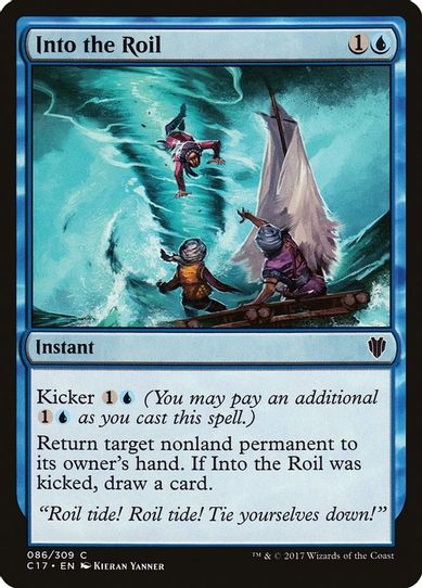 Into the Roil (86) [Commander 2017]