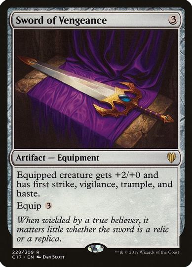 Sword of Vengeance (228) [Commander 2017]