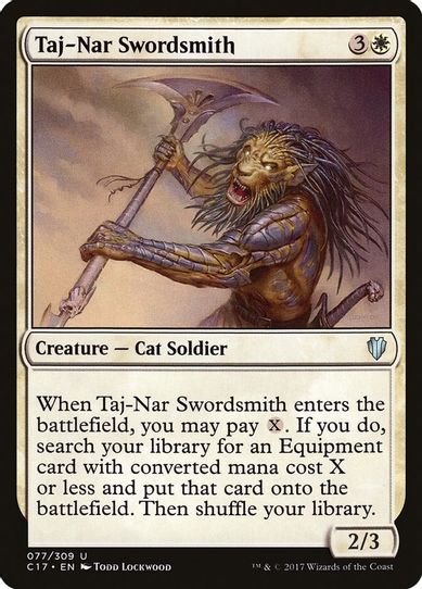 Taj-Nar Swordsmith (77) [Commander 2017]