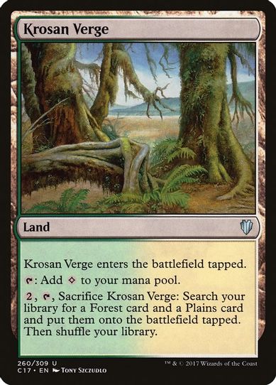 Krosan Verge (260) [Commander 2017]