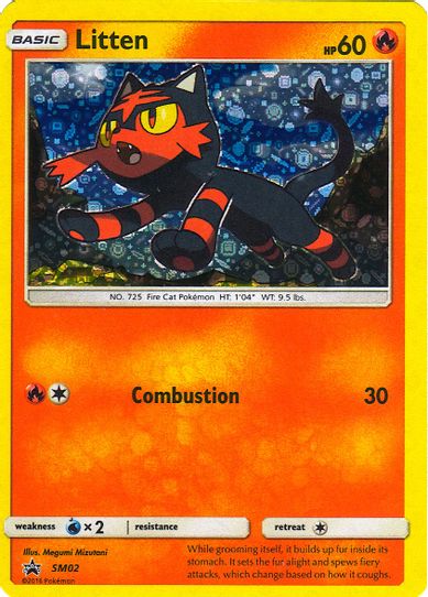 Litten - SM (General Mills Promo) (SM02) [Miscellaneous Cards & Products]