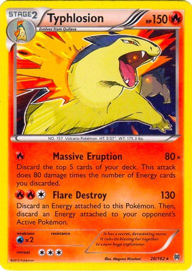 Typhlosion (Cosmos Holo) (20) [Blister Exclusives]
