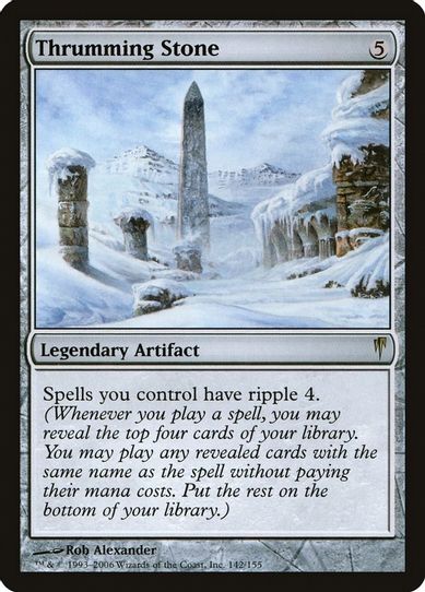 Thrumming Stone (142) [Coldsnap]