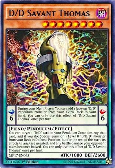 D/D Savant Thomas (MP17-EN065) [2017 Mega-Tins Mega Pack]