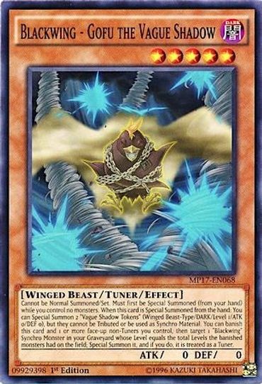 Blackwing - Gofu the Vague Shadow (MP17-EN068) [2017 Mega-Tins Mega Pack]