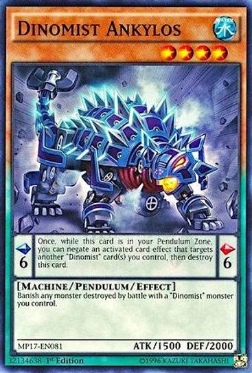 Dinomist Ankylos (MP17-EN081) [2017 Mega-Tins Mega Pack]