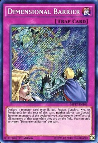Dimensional Barrier (MP17-EN163) [2017 Mega-Tins Mega Pack]