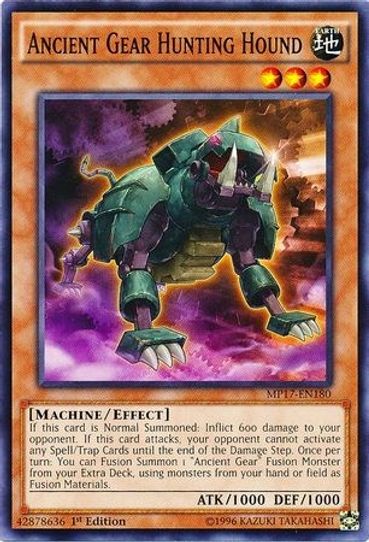 Ancient Gear Hunting Hound (MP17-EN180) [2017 Mega-Tins Mega Pack]