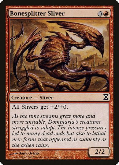 Bonesplitter Sliver (149) [Time Spiral]