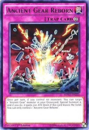 Ancient Gear Reborn (MP17-EN222) [2017 Mega-Tins Mega Pack]