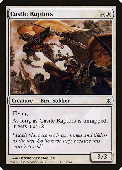 Castle Raptors (5) [Time Spiral]