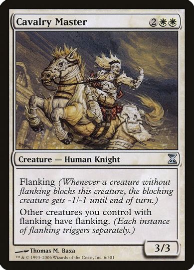Cavalry Master (6) [Time Spiral]