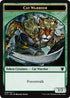 Cat Warrior // Rat Double-sided Token [Commander 2017]