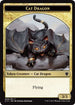 Cat Dragon // Dragon Double-sided Token [Commander 2017]