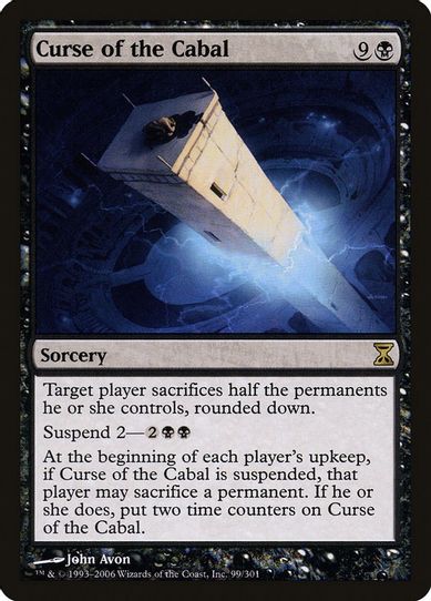 Curse of the Cabal (99) [Time Spiral]