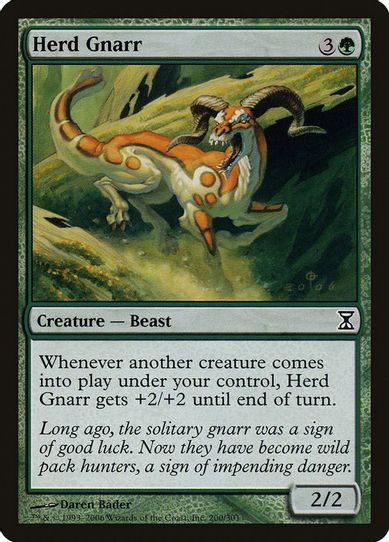 Herd Gnarr (200) [Time Spiral]