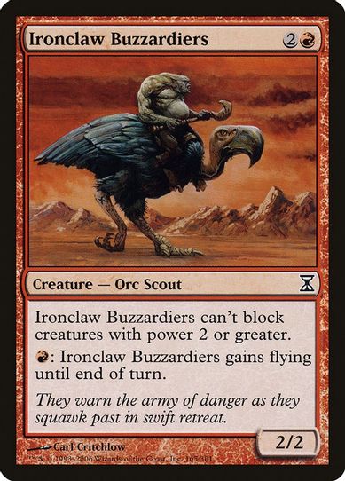 Ironclaw Buzzardiers (165) [Time Spiral]
