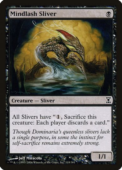 Mindlash Sliver (118) [Time Spiral]
