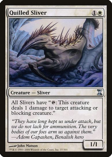 Quilled Sliver (37) [Time Spiral]