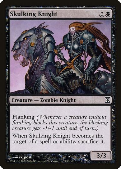 Skulking Knight (130) [Time Spiral]