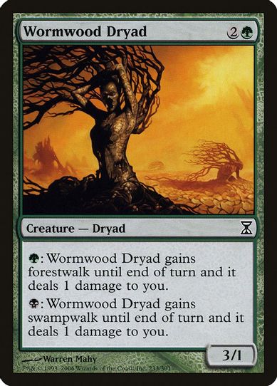 Wormwood Dryad (233) [Time Spiral]