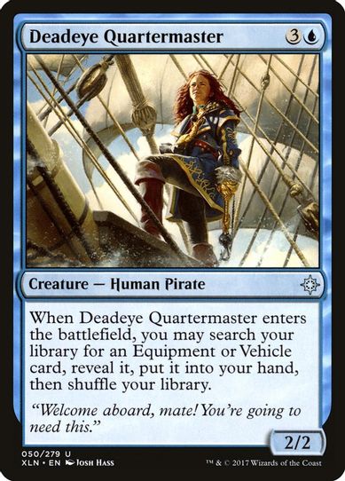 Deadeye Quartermaster (50) [Ixalan]