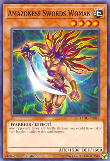 Amazoness Swords Woman (LEDU-EN013) [Legendary Duelists]