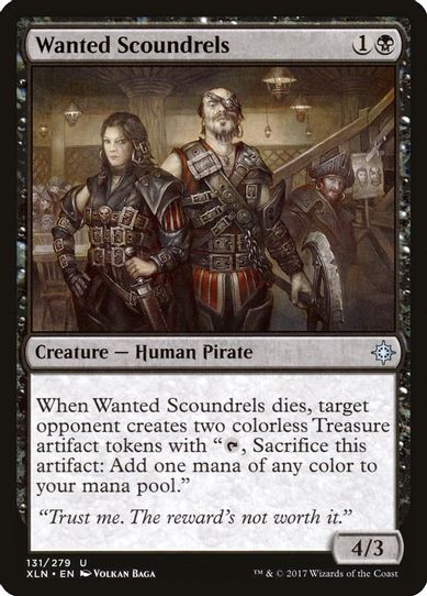 Wanted Scoundrels (131) [Ixalan]