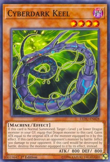 Cyberdark Keel (LEDU-EN028) [Legendary Duelists]