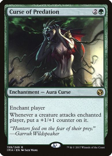 Curse of Predation (159) [Iconic Masters]