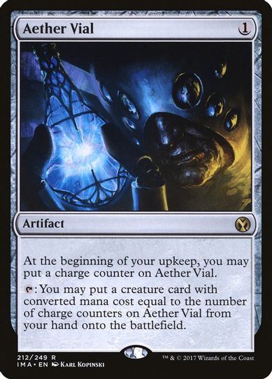 Aether Vial (212) [Iconic Masters]
