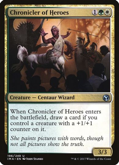 Chronicler of Heroes (196) [Iconic Masters]