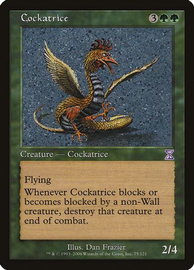 Cockatrice (75) [Timeshifted]